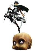 ATTACK ON TITAN LEVI 1/8 PVC FIG