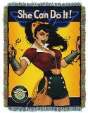 DC BOMBSHELLS WONDER WOMAN WOVEN TAPESTRY BLANKET PX