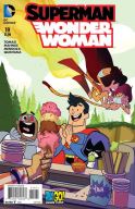 SUPERMAN WONDER WOMAN #19 TEEN TITANS GO VAR ED