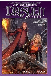 JIM BUTCHER DRESDEN FILES DOWN TOWN HC SGN