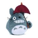 MY NEIGHBOR TOTORO W/UMBRELLA 4IN PLUSH (O/A)