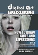 DIGITAL ART TUTORIALS DRAW FACES AND EXPRESSIONS CDROM