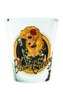 TOON TUMBLERS DC BOMBSHELLS BLACK CANARY MINI GLASS