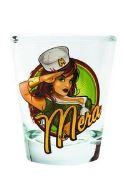 TOON TUMBLERS DC BOMBSHELLS MERA MINI GLASS