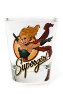TOON TUMBLERS DC BOMBSHELLS SUPERGIRL MINI GLASS