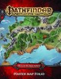 PATHFINDER CAMPAIGN SETTING HELLS REBELS POSTER MAP FOLIO (C