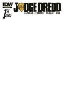JUDGE DREDD (ONGOING) #1 BLANK SKETCH VAR