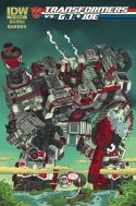 TRANSFORMERS VS GI JOE #10 SUBSCRIPTION VAR
