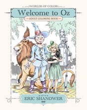 WORLDS OF COLOR WELCOME TO OZ ADULT COLORING BOOK TP