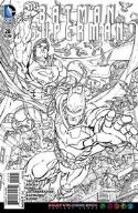 BATMAN SUPERMAN #28 ADULT COLORING BOOK VAR ED