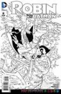 ROBIN SON OF BATMAN #8 ADULT COLORING BOOK VAR ED