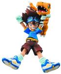 DIGIMON ADVENTURE TAICHI YAGAMI & AGUMON GEM PVC FIG