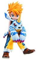 DIGIMON ADVENTURE YAMATO ISHIDA & GABUMON GEM PVC FIG