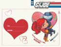 GI JOE A REAL AMERICAN HERO #225 VALENTINES DAY CARD VAR