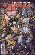 GFT ESCAPE FROM MONSTER ISLAND #3 (OF 6) A CVR PANTALENA (MR