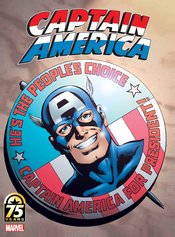 CAPTAIN AMERICA 75TH ANNIV MAGAZINE #1 BYRNE CVR