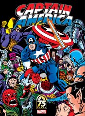 CAPTAIN AMERICA 75TH ANNIV MAGAZINE #1 KIRBY CVR