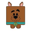 KAWAII CUBE WB SCOOBY DOO PLUSH LARGE
