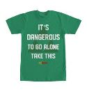 LEGEND OF ZELDA DONT GO ALONE GREEN T/S XL