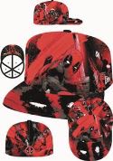 DEADPOOL ALL OVER 5950 FITTED CAP 7 1/8