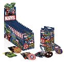 MARVEL LTD ED METAL PINS & PREMIUM COLL CARDS 12 CT DIS