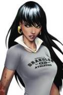 VAMPIRELLA DRAKULON ATHLETIC WOMENS T/S SM