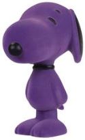 SNOOPY 5.5 IN FLOCKED VINYL FIGURE ORCHID