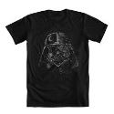 STAR WARS BROKEN MASK BLK T/S MED