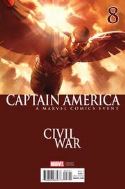 CAPTAIN AMERICA SAM WILSON #8 CIVIL WAR VAR ASO