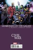 GUARDIANS OF GALAXY #7 BAGLEY CIVIL WAR VAR