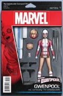 GWENPOOL #1 CHRISTOPHER ACTION FIGURE VAR