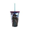 BVS WONDER WOMAN 16OZ COLD CUP W/LID & STRAW