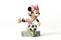 DISNEY TRADITIONS SOCCER MINNIE FIG