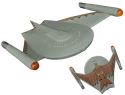 STAR TREK ROMULAN BIRD OF PREY SHIP