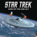 STAR TREK SHIPS OF LINE 2017 WALL CALENDAR