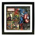 MARVEL SHADOW BOX CAPTAIN AMERICA