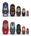 CAPTAIN AMERICA CW NESTING DOLL SET ASST