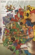 TRANSFORMERS VS GI JOE #13 SUBSCRIPTION VAR