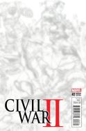 CIVIL WAR II #2 (OF 8) GI B&W VIRGIN CONNECTING C VAR