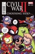 CIVIL WAR II CHOOSING SIDES #1 (OF 6) YOUNG VAR