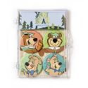 HANNA BARBERA YOGI BEAR 4PC MAGNET SET
