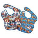 DC SUPERMAN SUPERBIB COMIC PRINT 2PK