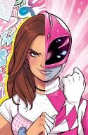 POWER RANGERS PINK #1 100 COPY FOC INCV TARR GLITTER VAR (NE