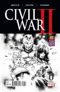 SDCC 2016 CIVIL WAR II #0 (OF 8) COIPEL B&W VAR