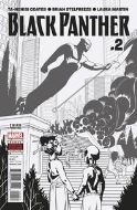 BLACK PANTHER #2 STELFREEZE B&W 3RD PTG VAR