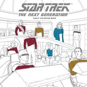 STAR TREK TNG ADULT COLORING BOOK TP VOL 01 (O/A)