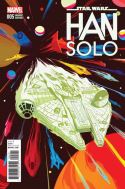 STAR WARS HAN SOLO #5 (OF 5) DEL MUNDO MILLENNIUM FALCON VAR