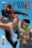 CIVIL WAR II #7 (OF 8) NOTO MILES VS SAM VAR