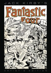 JACK KIRBY FANTASTIC FOUR ARTIST ED HC