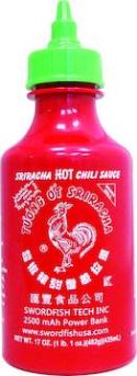 SRIRACHA BOTTLE POWER BANK